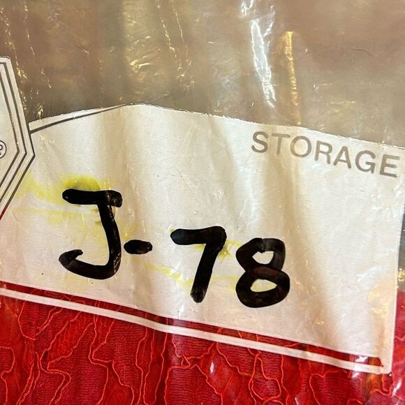 5 for $25🔥Lulus In This Moment Red Lace Sleeveless Skater Dress Size 6 - Picture 5 of 5